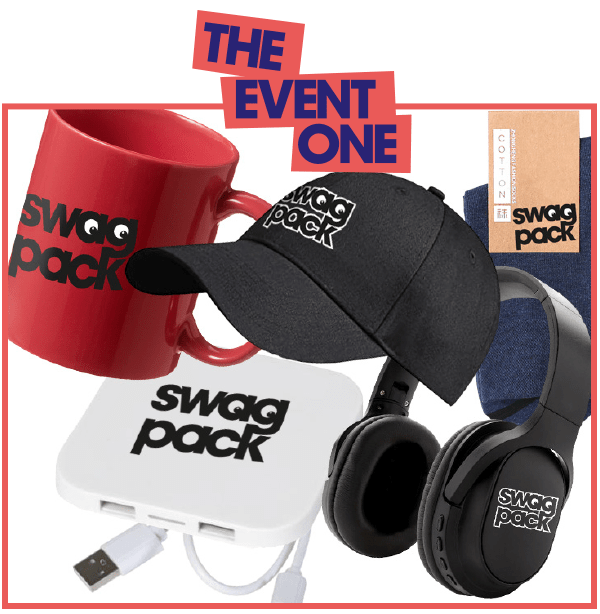 Branded Merchandise Packs, Company Branded Swag Swagpack™