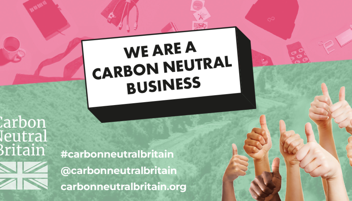 Proud to Be a Carbon Neutral Business
